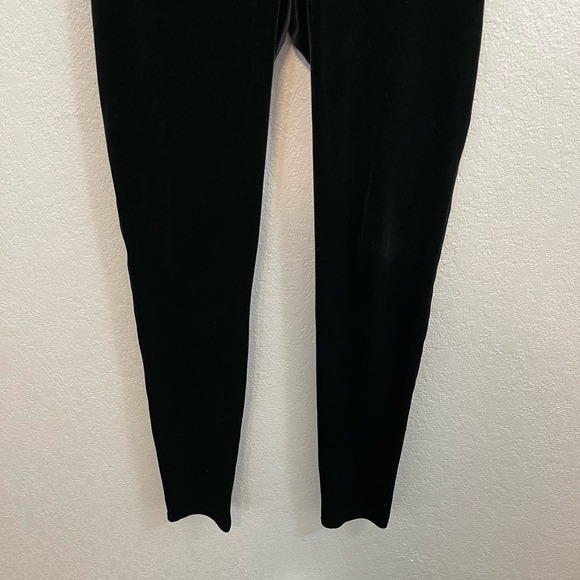 Spanx Velvet High Rise Slim Stretch Pull-On Shaping Leggings Black Large - Picture 10 of 14